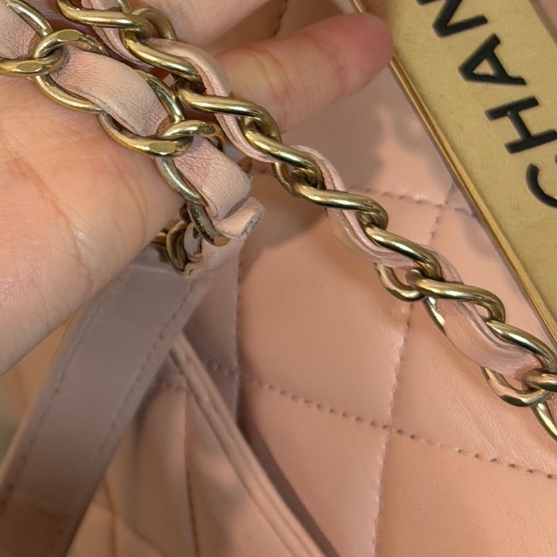 🈶盒子塵袋購證❤️ #香奈兒 #櫻花粉 #TrendyCC #CF handle #小號-77