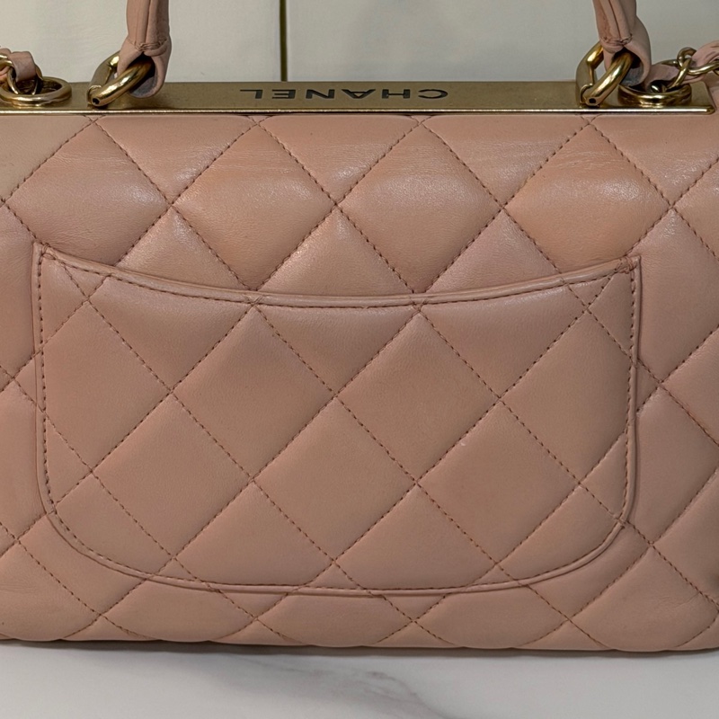 🈶盒子塵袋購證❤️ #香奈兒 #櫻花粉 #TrendyCC #CF handle #小號-86