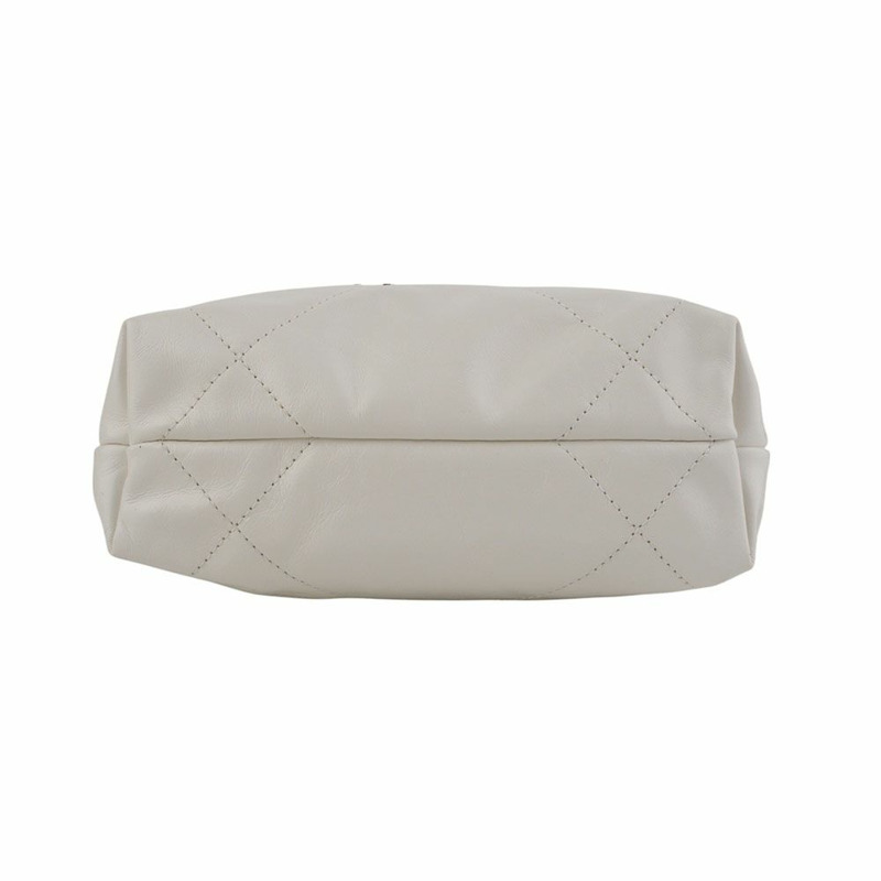 【包稅】CHANEL AS3980 22吋亮面小牛皮迷你斜背包 35142Y-5