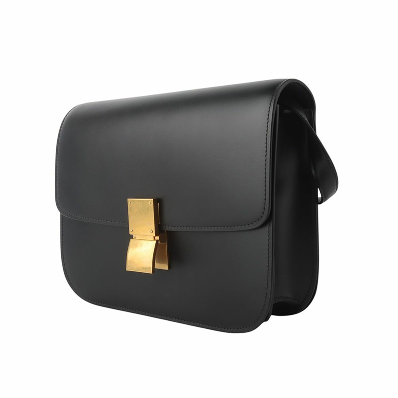 【包稅】CELINE 189173 小牛皮經典盒形包 中 35212Y-1