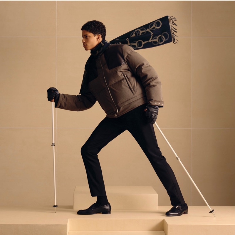 全新 清貨🧡 Hermes cashmere 頸巾 羊绒 圍巾  🐴 Any Mors-1