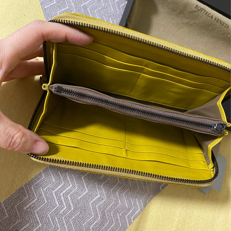 Bottega Veneta 經典編織紋長夾-6