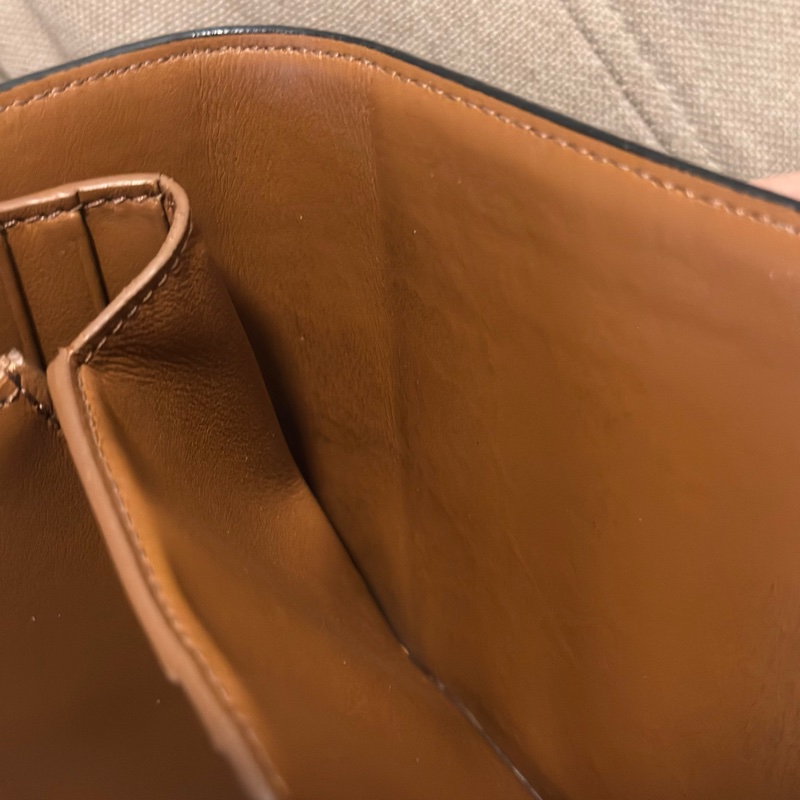 Celine老花三折皮夾-2