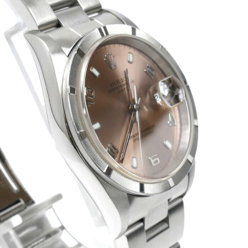 勞力士蠔式恆動日曆型自動腕錶 15210 璣鏤紋 A 字頭男士腕錶-2