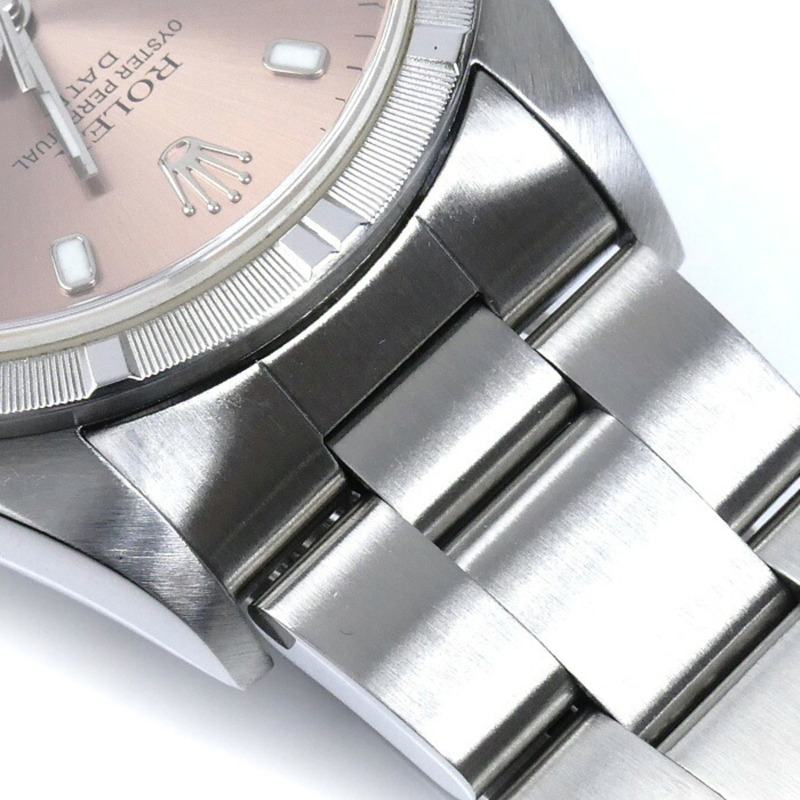 勞力士蠔式恆動日曆型自動腕錶 15210 璣鏤紋 A 字頭男士腕錶-4