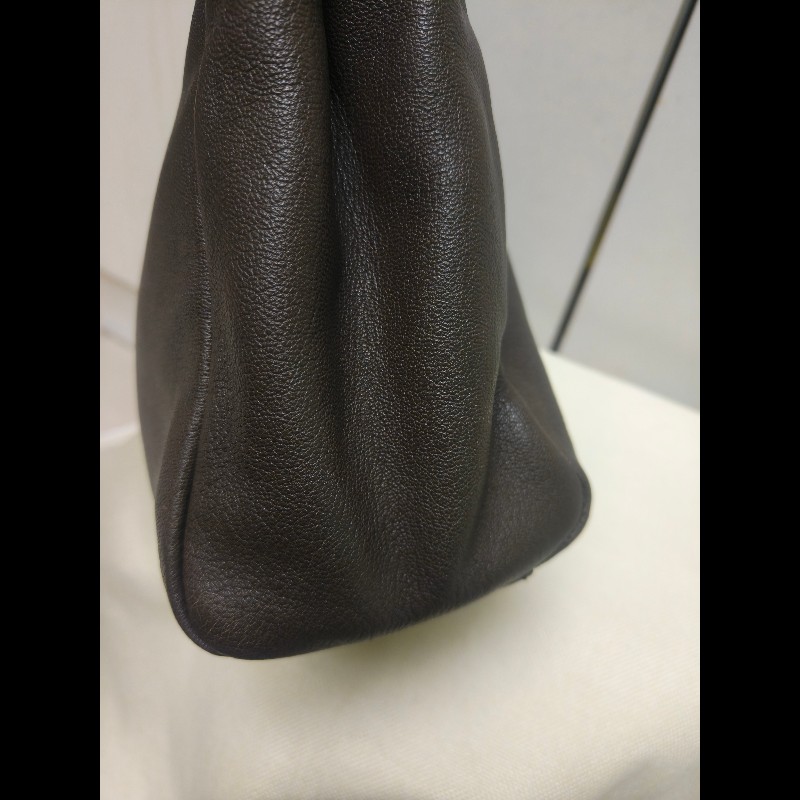 ‼️年前限時特賣‼️（原45800）至1/25⏰【8成新】㊣✨ FENDI✨芬迪 peekaboo 褐色 老花 皮革 梯形 兩用 肩背包 斜背包/雙F/二手包/二手精品/保證正品-19