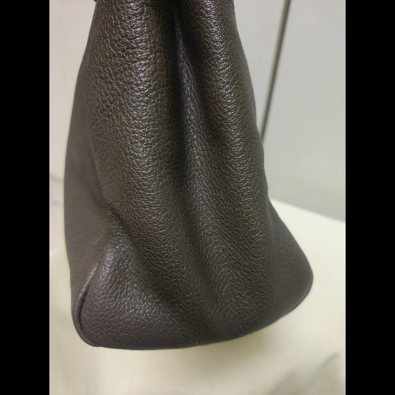 ‼️年前限時特賣‼️（原45800）至1/25⏰【8成新】㊣✨ FENDI✨芬迪 peekaboo 褐色 老花 皮革 梯形 兩用 肩背包 斜背包/雙F/二手包/二手精品/保證正品-25