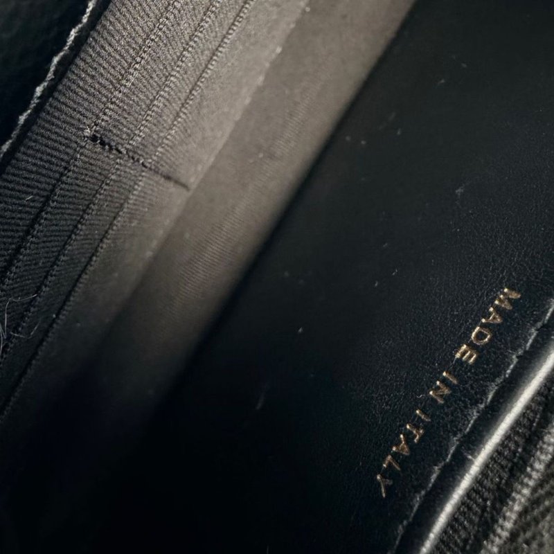 Chanel 22k浮雕雙C扣woc鏈條包 芯片款19*12.5*4 99新配件盒子塵袋-5