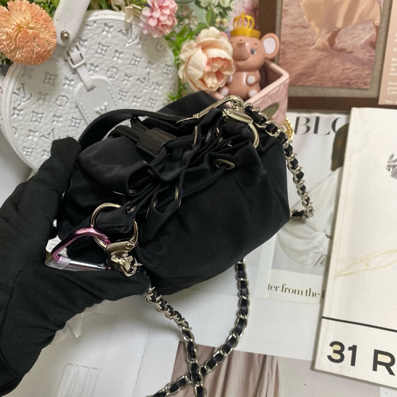 Prada 降落傘束口包小水桶包🏅-19