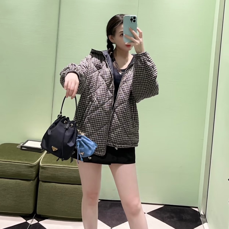 Prada 降落傘束口包小水桶包🏅-31