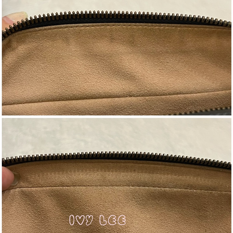 GUCCI498100 經典GG Marmont 仿舊金色 LOGO牛皮 藍紅白背帶 斜背包 相機包 黑 正品 二手精品-22