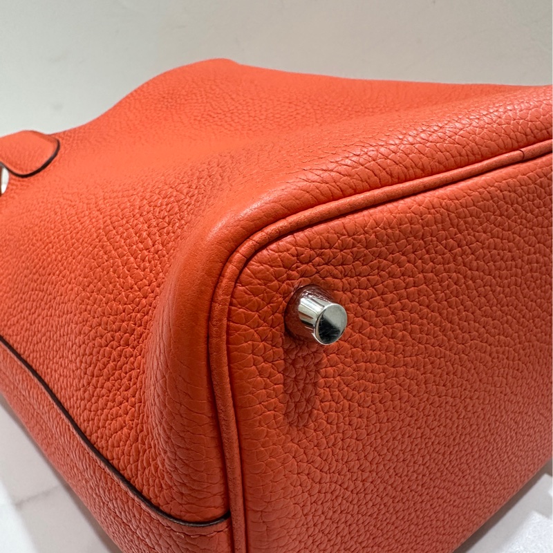 HERMES橘銀釦PICOTIN 18-7