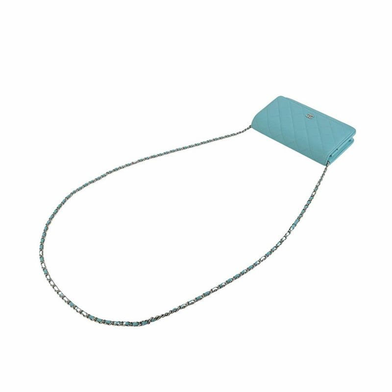 【包稅】CHANEL AP0250 羊皮經典 WOC 銀鍊斜背包 35241Y-3