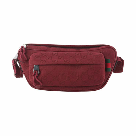 【包稅】GUCCI 802096 GG帆布斜背包 大號 35257Y