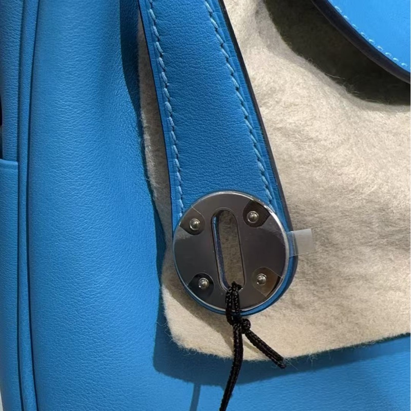 🌈Hermes🩵Lindy 26🩵北方藍拼維羅納綠銀扣🌈全套有單🌟99.5新🌟Swift皮🌟愛馬仕🌟-4