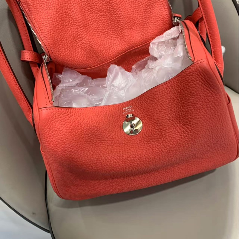 🌈Hermes💗Lindy 26💗T5齋普爾粉銀扣🌈98.5新🌟TC皮🌟愛馬仕🌟-1