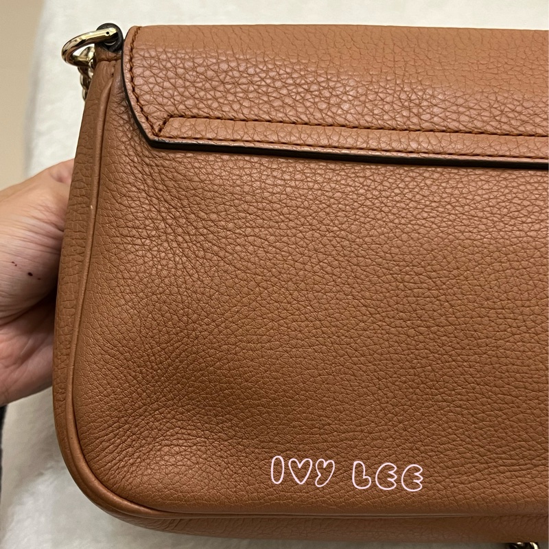 GUCCI 古馳 336752 咖啡棕  奶茶色 Soho 系列 斜背包 鏈條包 正品 二手精品-18