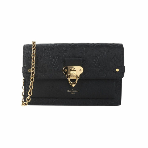 【包稅】LOUIS VUITTON M67839 Empreinte Baton 鏈條皮夾斜背包 35284K