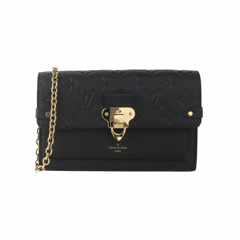 【包稅】LOUIS VUITTON M67839 Empreinte Baton 鏈條皮夾斜背包 35284K-0