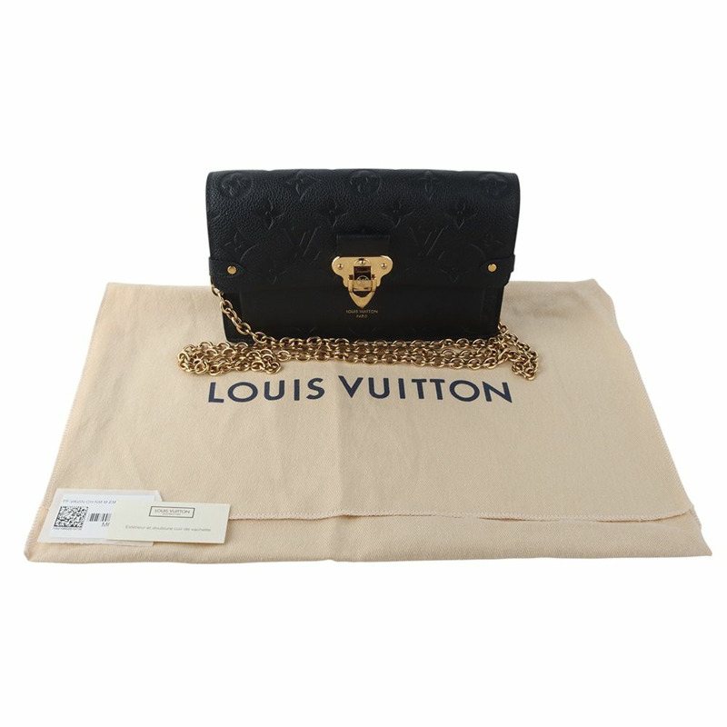 【包稅】LOUIS VUITTON M67839 Empreinte Baton 鏈條皮夾斜背包 35284K-7