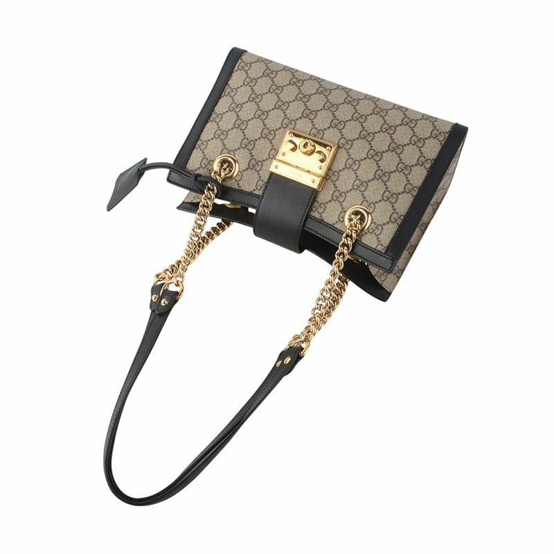 【包稅】GUCCI 498156 GG Supreme 鎖扣單肩包 小號 35302Y-3