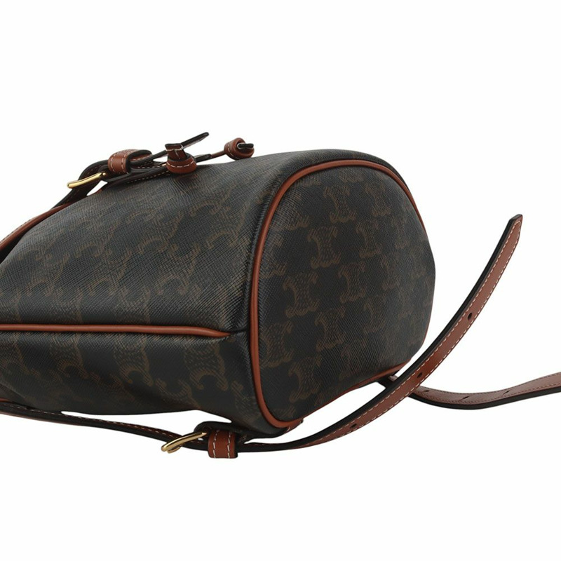 【包稅】CELINE Triomphe Polco 迷你背包 197662 35325Y-4