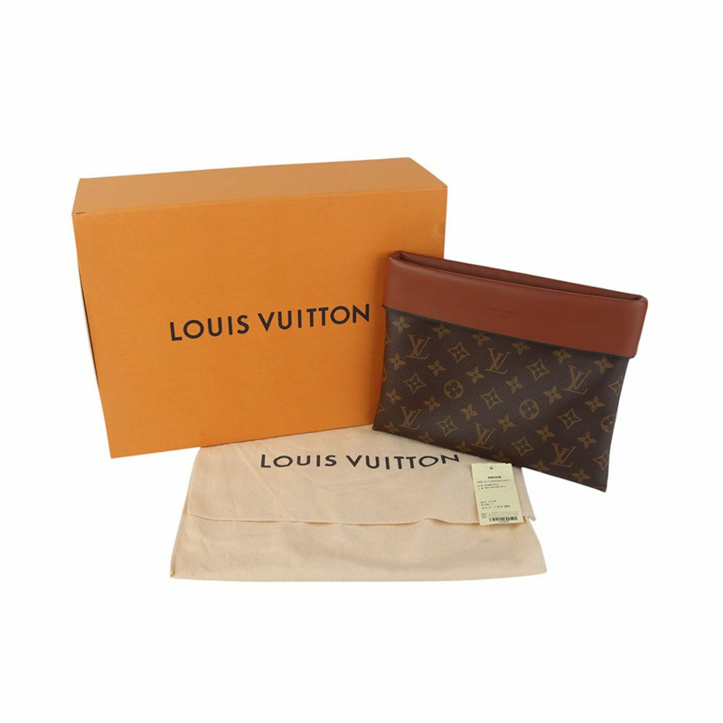 【包稅】LOUIS VUITTON Monogram Pochette Tuileries 手拿包 35328-7
