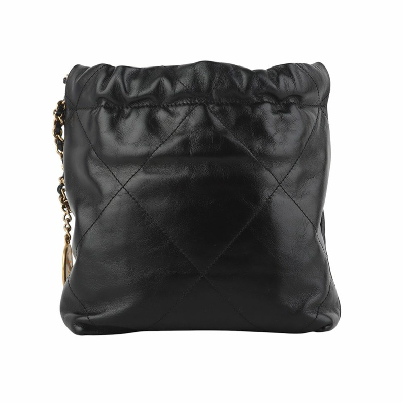 【包稅】CHANEL AS3980 22 迷你亮面小牛皮斜背包 35362-3-2