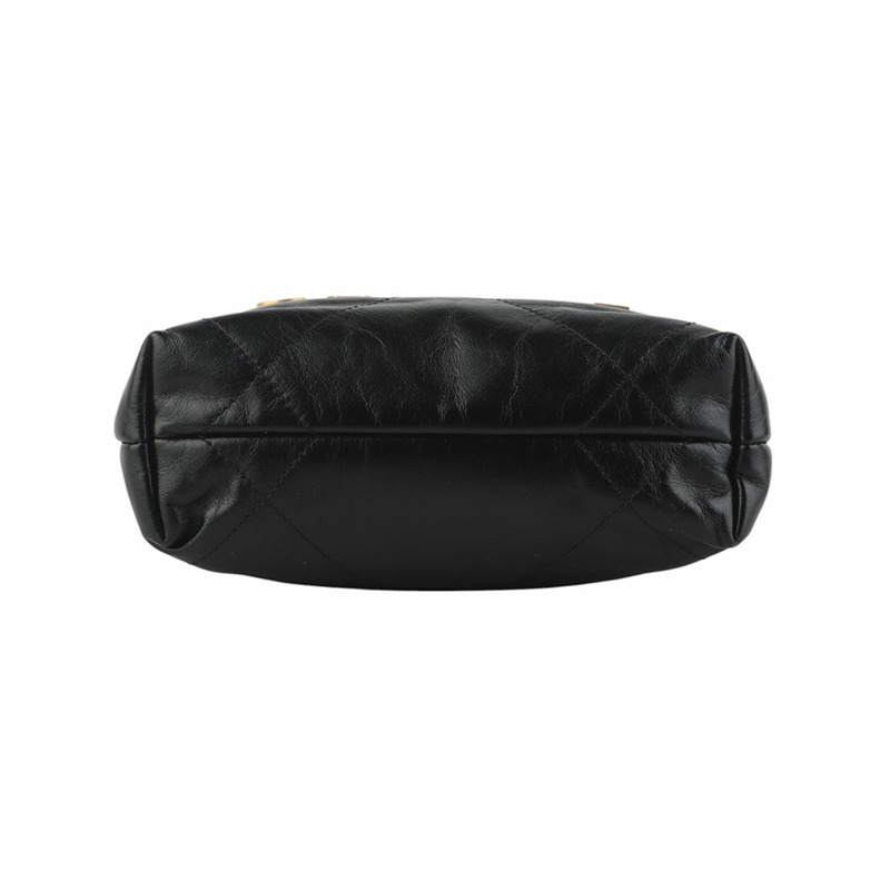 【包稅】CHANEL AS3980 22 迷你亮面小牛皮斜背包 35362-3-5