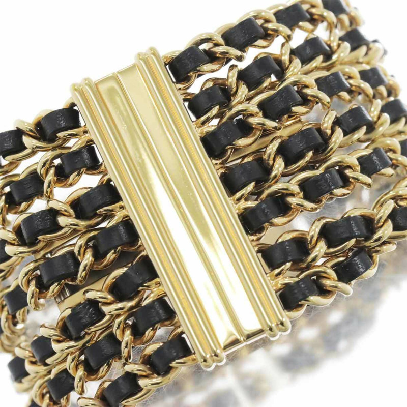 香奈兒 (CHANEL) Premiere 袖扣，M 碼，H9861，限量版，女士，黑色石英錶-6