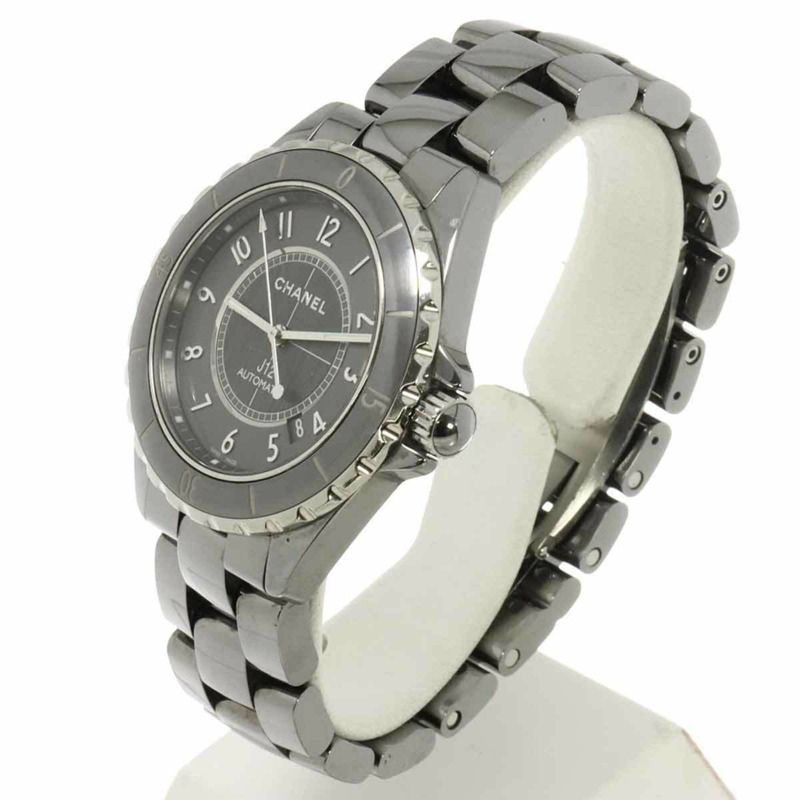 香奈兒 J12 Chromatic 41毫米 H2934 男士腕錶，附日期顯示，灰色，自動上鍊-2