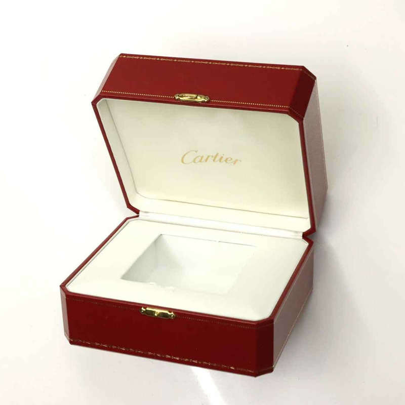 卡地亞 Santos Galbee LM W20011C4 雙色男士腕錶，帶日期顯示和 18K 黃金石英機芯-1