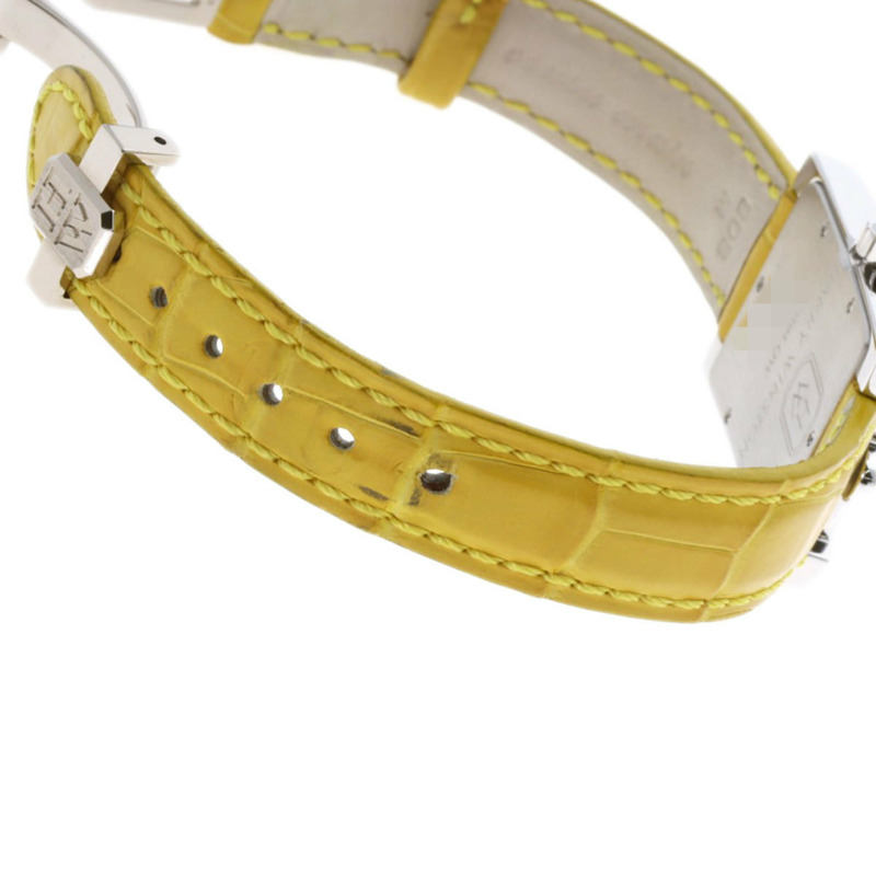 Harry Winston 310LQW Avenue Classic AVEQHM21W 女士腕錶，18K 白金錶殼，皮革錶帶，鑲鑽-9