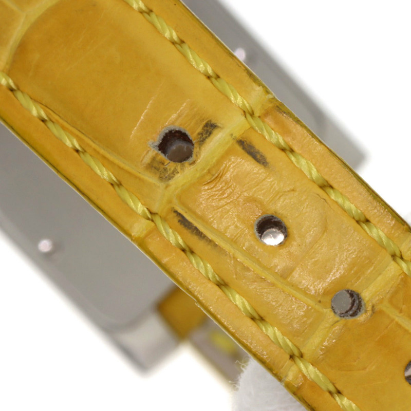 Harry Winston 310LQW Avenue Classic AVEQHM21W 女士腕錶，18K 白金錶殼，皮革錶帶，鑲鑽-20