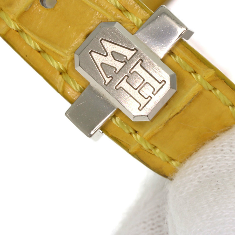 Harry Winston 310LQW Avenue Classic AVEQHM21W 女士腕錶，18K 白金錶殼，皮革錶帶，鑲鑽-22