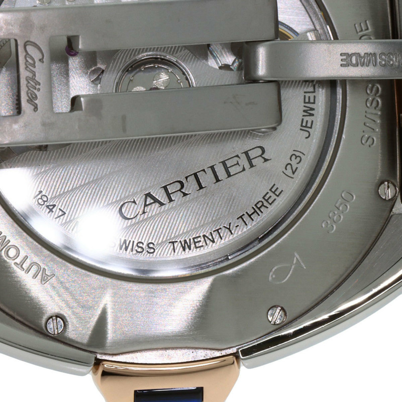 卡地亞 W2CL0002 Clé de 40 毫米男士不鏽鋼腕錶 (SSx18KPG)-20