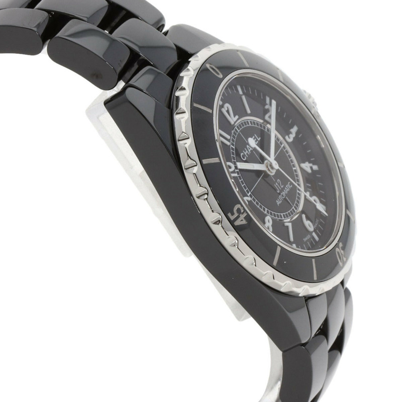 香奈兒 H0685 J12 38毫米黑色陶瓷腕錶，陶瓷/陶瓷男士腕錶-5