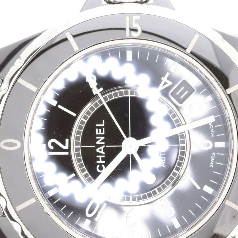 香奈兒 H0685 J12 38毫米黑色陶瓷腕錶，陶瓷/陶瓷男士腕錶-24