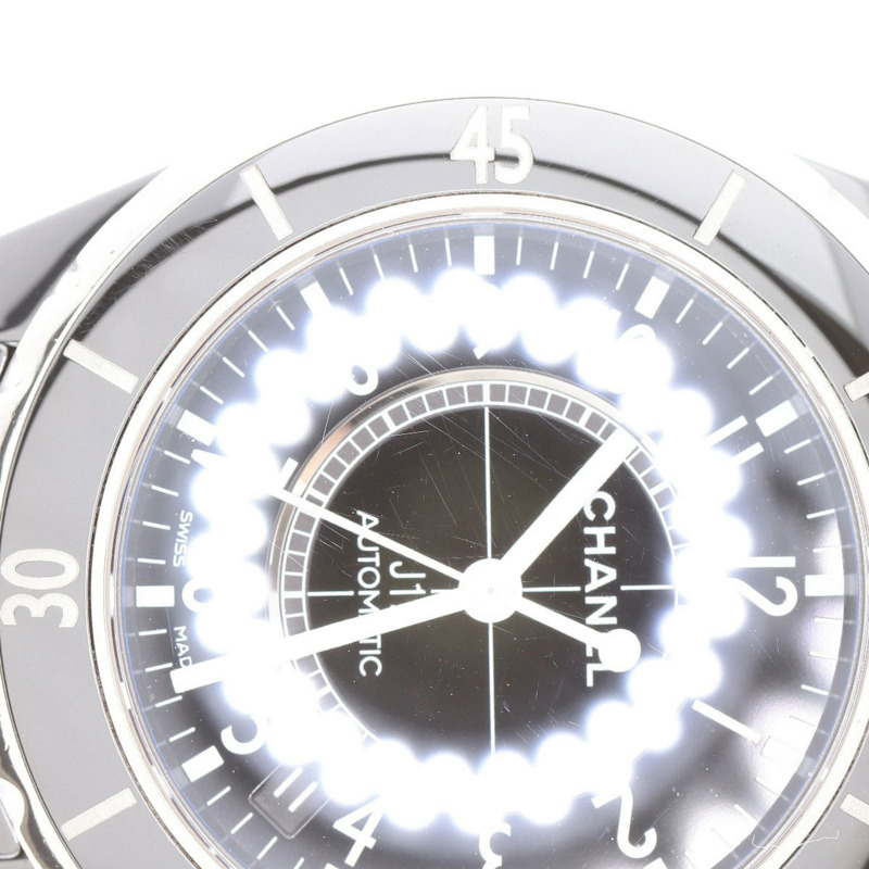 香奈兒 H0685 J12 38毫米黑色陶瓷腕錶，陶瓷/陶瓷男士腕錶-25