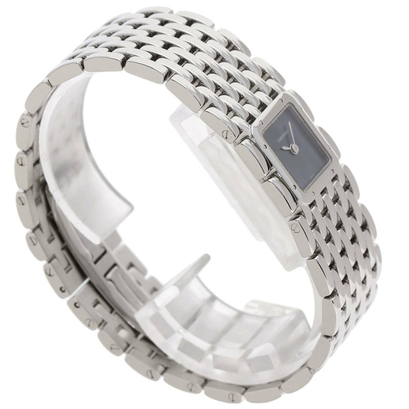 卡地亞 W61002T9 獵豹絲帶女錶，精鋼/SS 材質-1