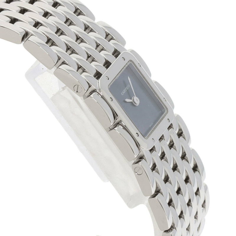 卡地亞 W61002T9 獵豹絲帶女錶，精鋼/SS 材質-5