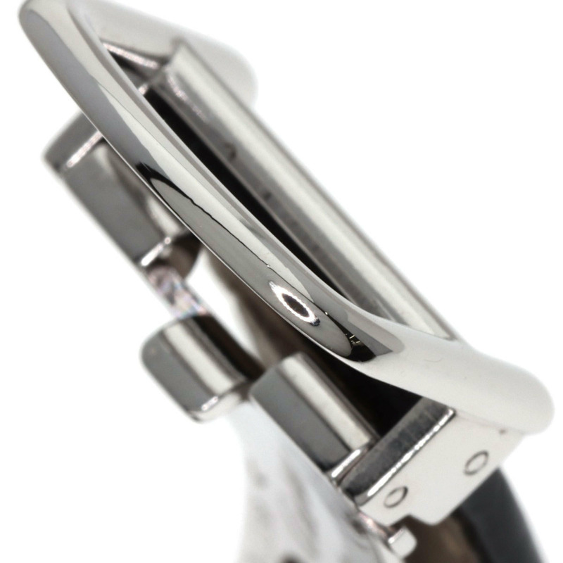 卡地亞 W504931 Tortue SM 鑽石腕錶，18K 白金/皮革/鑽石，女款-18