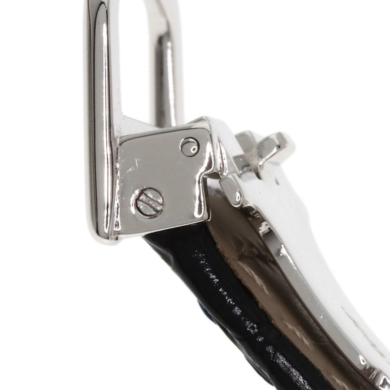 卡地亞 W504931 Tortue SM 鑽石腕錶，18K 白金/皮革/鑽石，女款-19