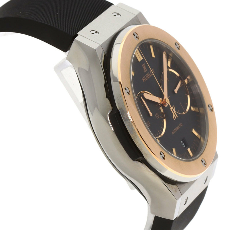 宇舶錶 521.N0.1181.RX 經典融合系列計時腕錶，帝王金錶殼，鈦金屬/橡膠材質，18K金錶殼，男款-5