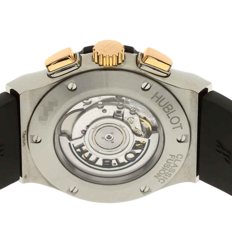 宇舶錶 521.N0.1181.RX 經典融合系列計時腕錶，帝王金錶殼，鈦金屬/橡膠材質，18K金錶殼，男款-6