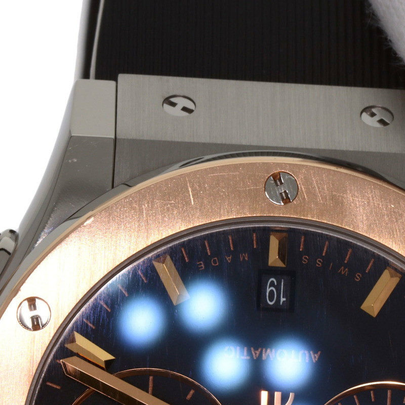 宇舶錶 521.N0.1181.RX 經典融合系列計時腕錶，帝王金錶殼，鈦金屬/橡膠材質，18K金錶殼，男款-19