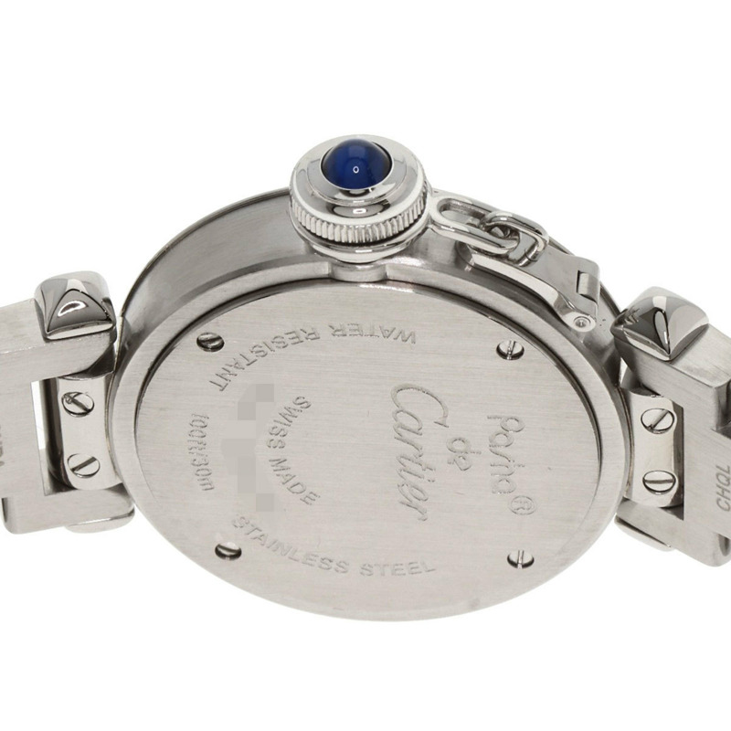 卡地亞 W3140007 Miss Pasha 女士腕錶，精鋼/SS-6