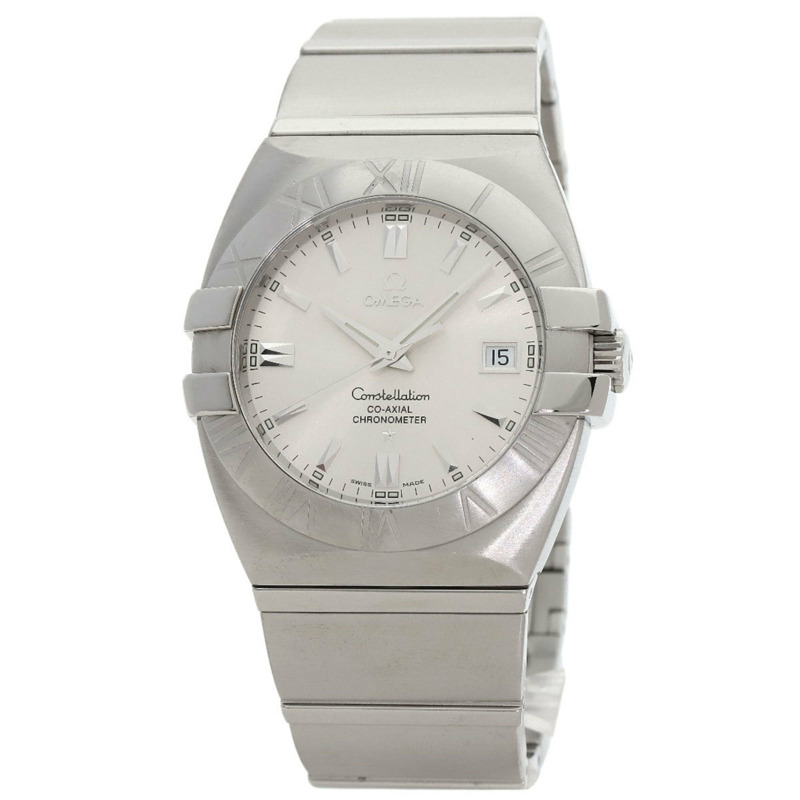 歐米茄 1503.30 星座系列同軸擒縱腕錶 38毫米 不鏽鋼/SS 男士腕錶-0