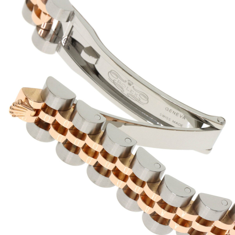 勞力士 179171G Datejust 女士十鑽腕錶，精鋼/18K金/永恆玫瑰金材質。-7