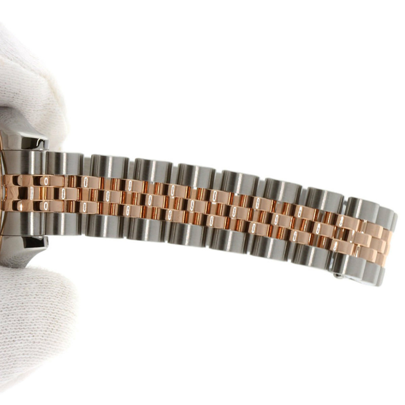 勞力士 179171G Datejust 女士十鑽腕錶，精鋼/18K金/永恆玫瑰金材質。-8